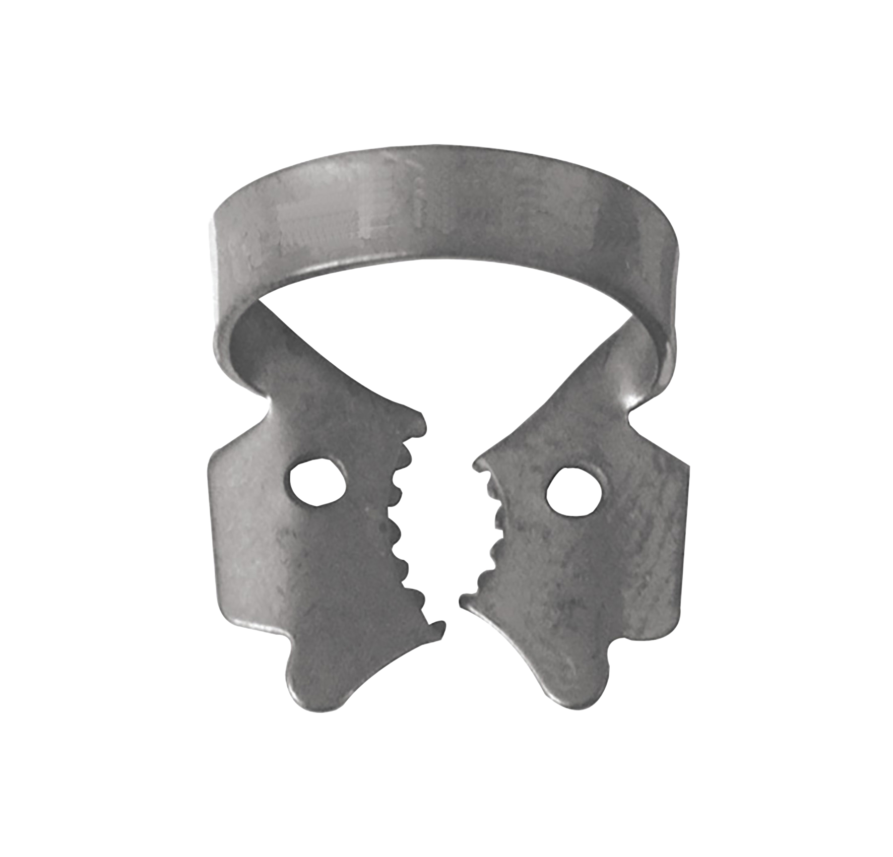 HS Rubber Dam Clamp Winged No.12A Serrated Lower Left Molar