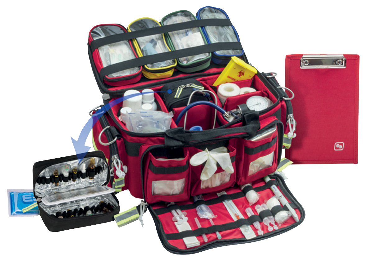 Elite Bags Emergency Basic Life Support Bag Red BAG114 - Henry Schein - UK