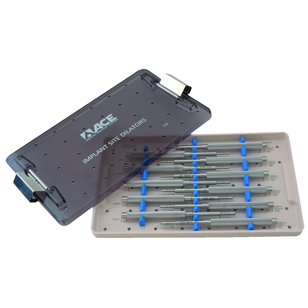 Ace Implant Site Dilator Kit with Tray