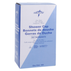 Shower Cap Plastic Clear 1 Size Disposable Latex-Free 500/Ca