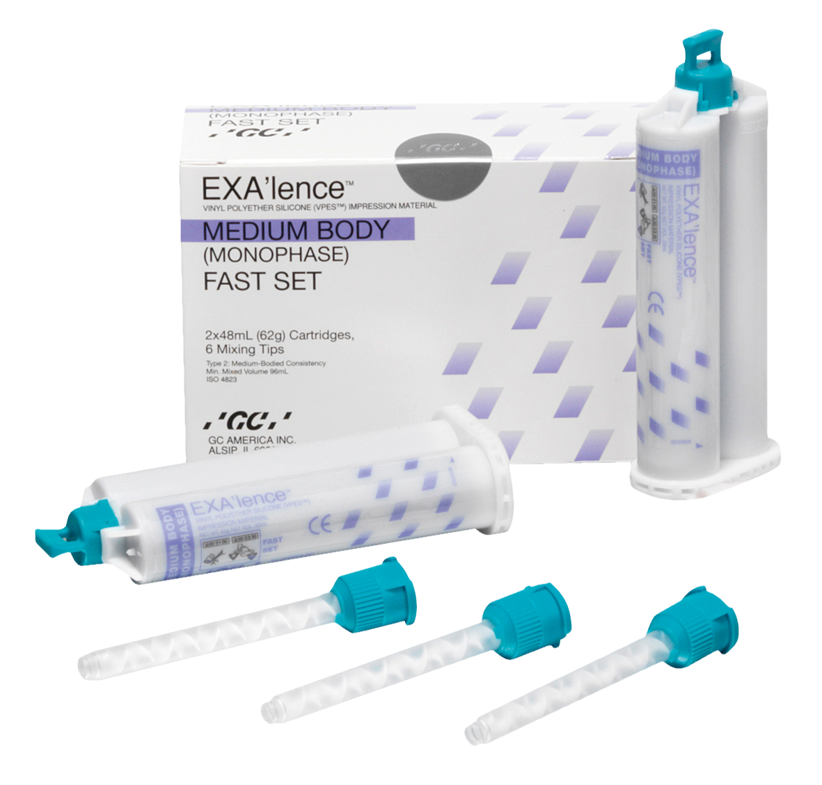 EXAlence Medium Body Fast Set Mphs 48ml 2pk