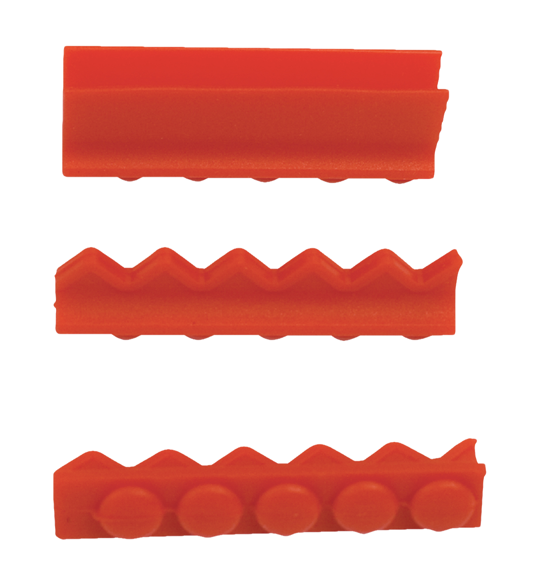 HS 5 Instrument Cassettes Silicone Rail Red 3pk