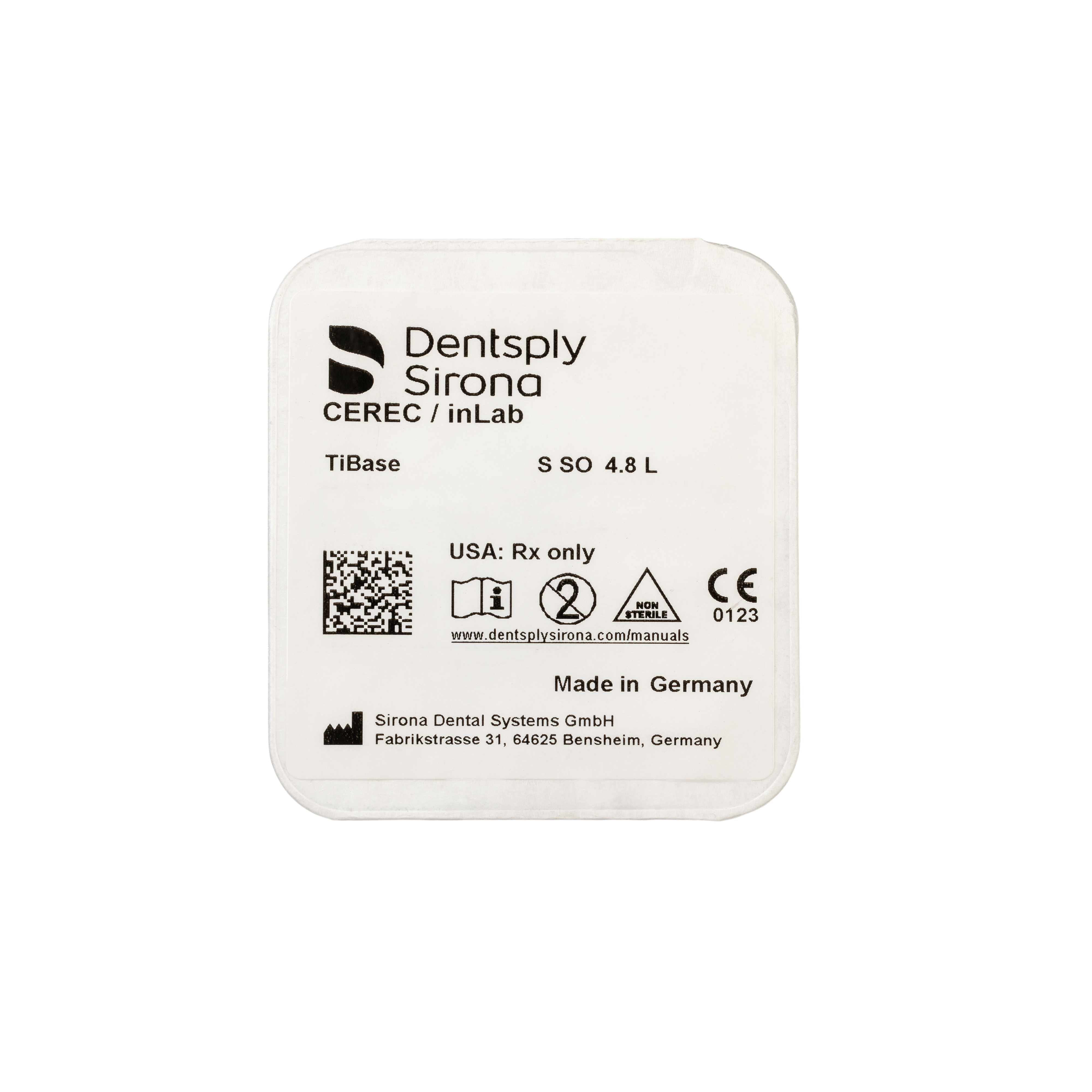 Si Roni Dentsply Sirona TiBase SSO 4.8 L 1118401 - Henry Schein - UK
