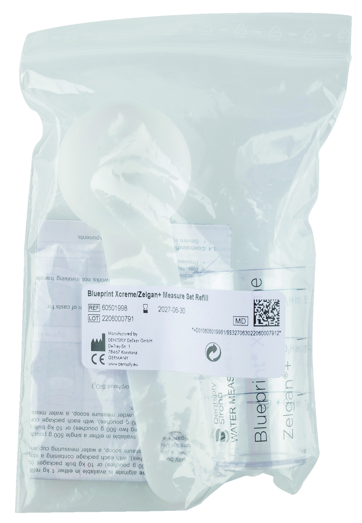 Dentsply Blueprint Xcreme Powder and Water Measure