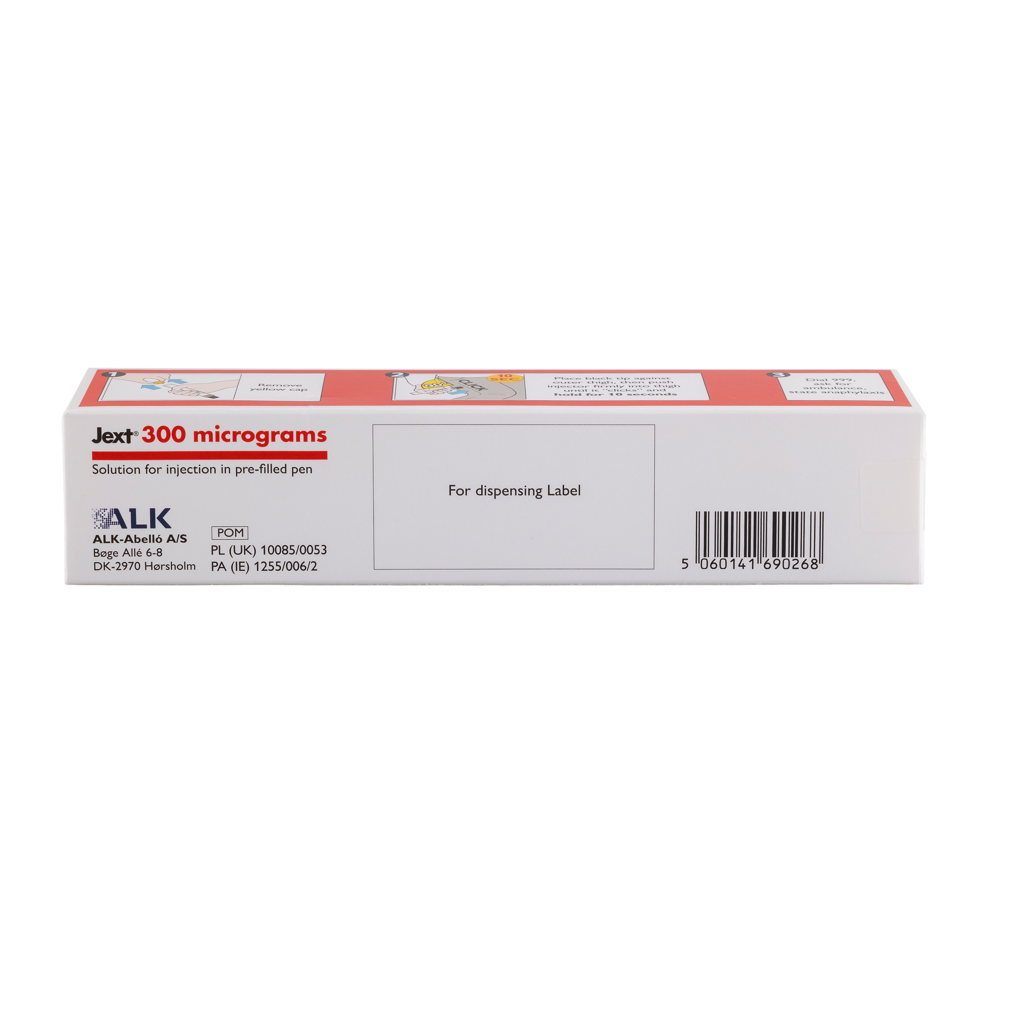 Jext Adrenaline Auto-Injector 300mcg