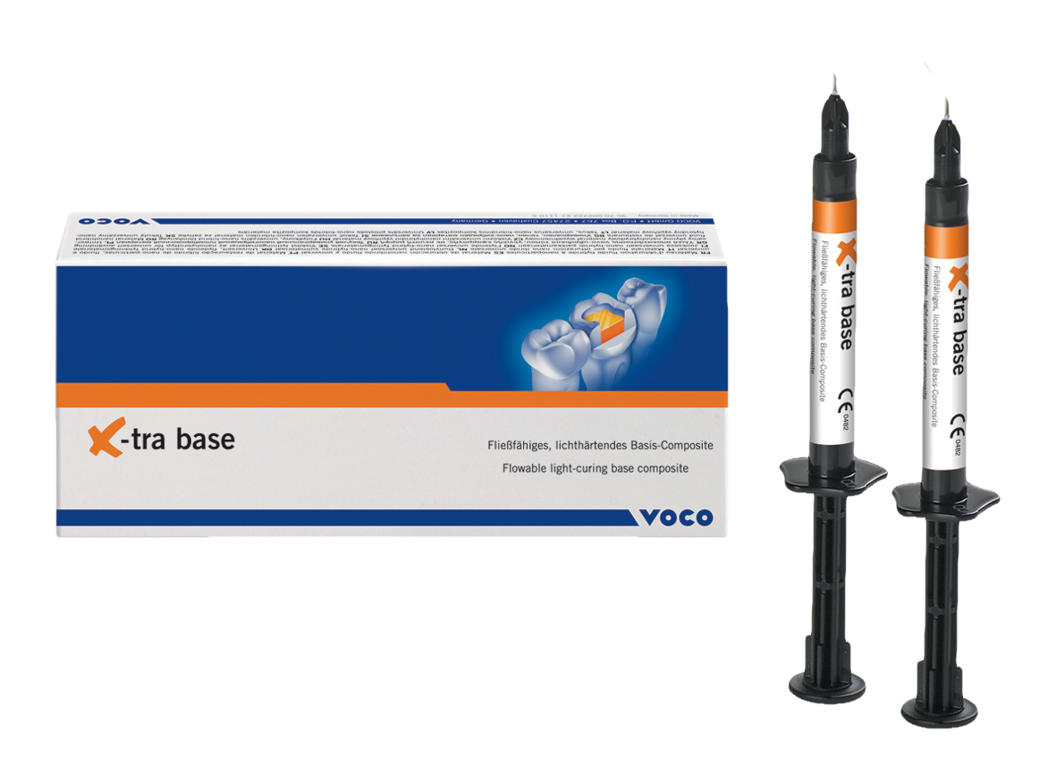 Voco x-tra base Syringe 2g Universal 2pk 1120908 - Henry Schein - UK