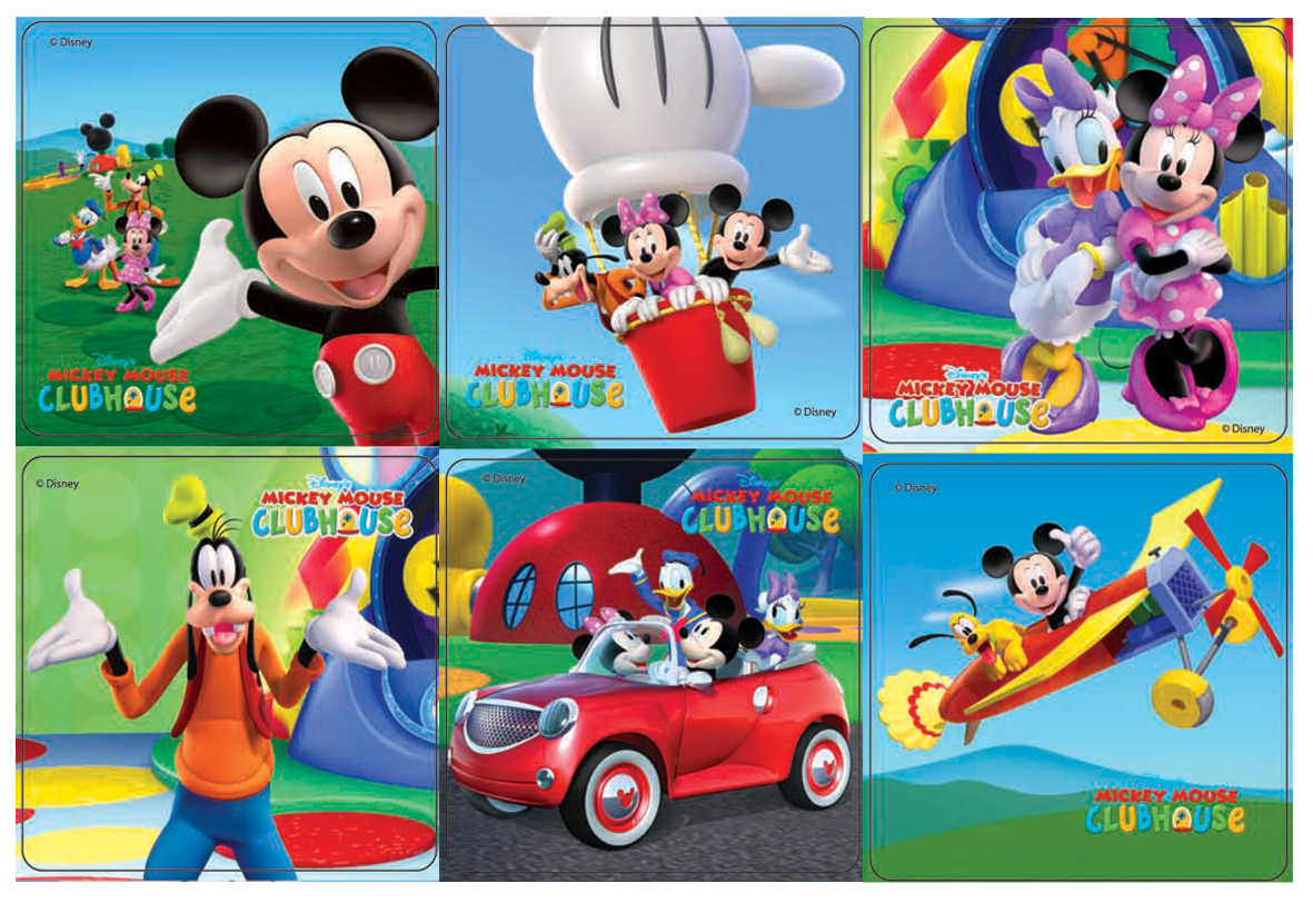 Stickers Mickeymouse Clubhouse 100pk