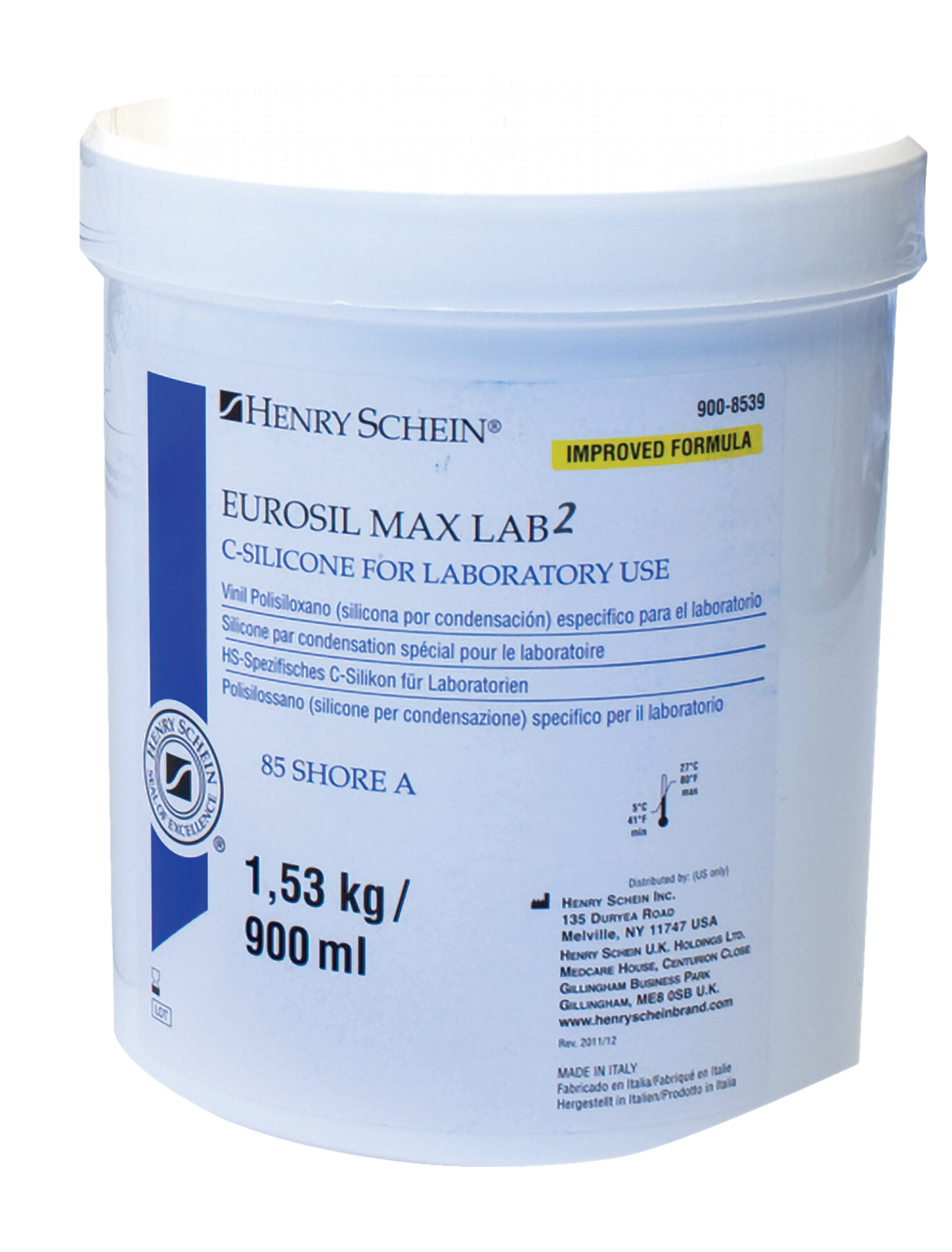 HS Eurosil Lab 2 Putty Blue 900ml/1.53kg