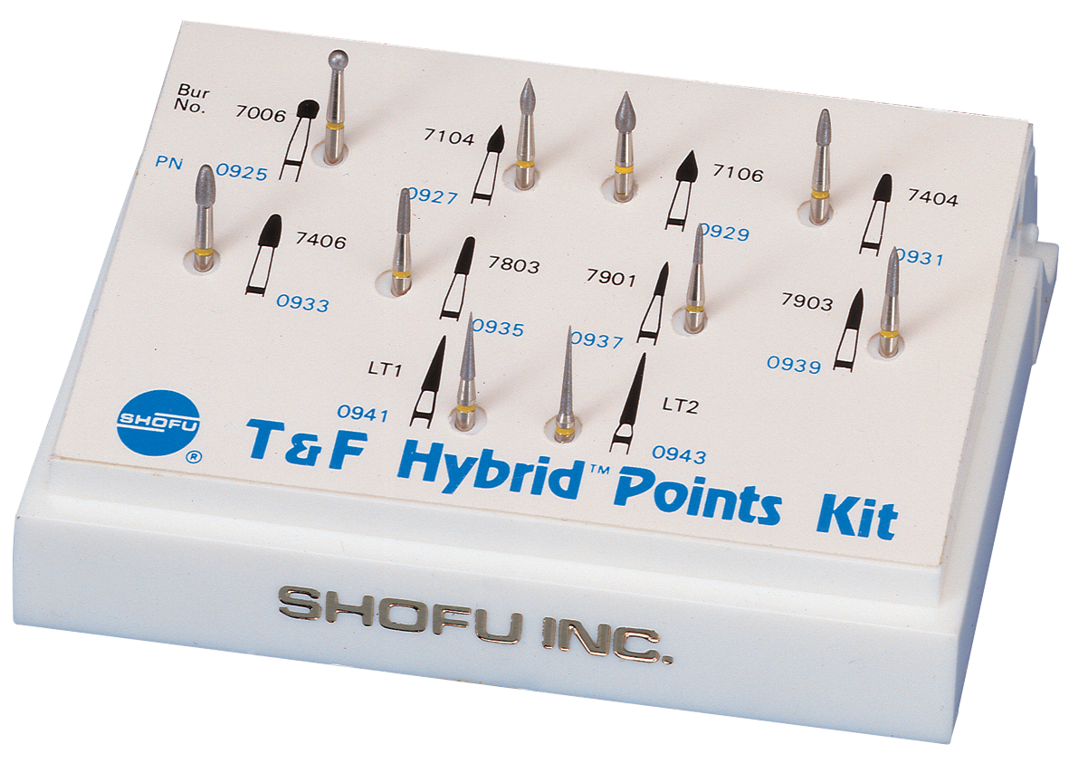 Shofu Dental T&F Hybrid Point Kit 10pk 1123301 - Henry Schein - UK
