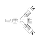 Clearlink 3-Port Tubing Adapter Priming Volume 1.2mL 200/Ca