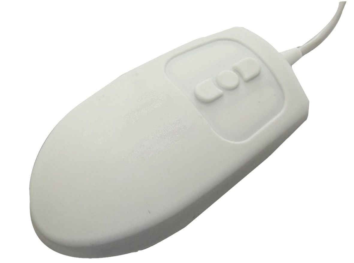 Isopharm HTM01-05 Waterproof Disinfectable Mouse White 1123854 - Henry ...