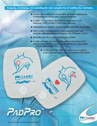 PadPro Defibrillator Pad Adult/Child New f/ Zll Cnctr 6.1x4.5" Plmr Adh Gl 10/Bx