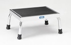 Step Footstool Chrome 4 Leg Ea