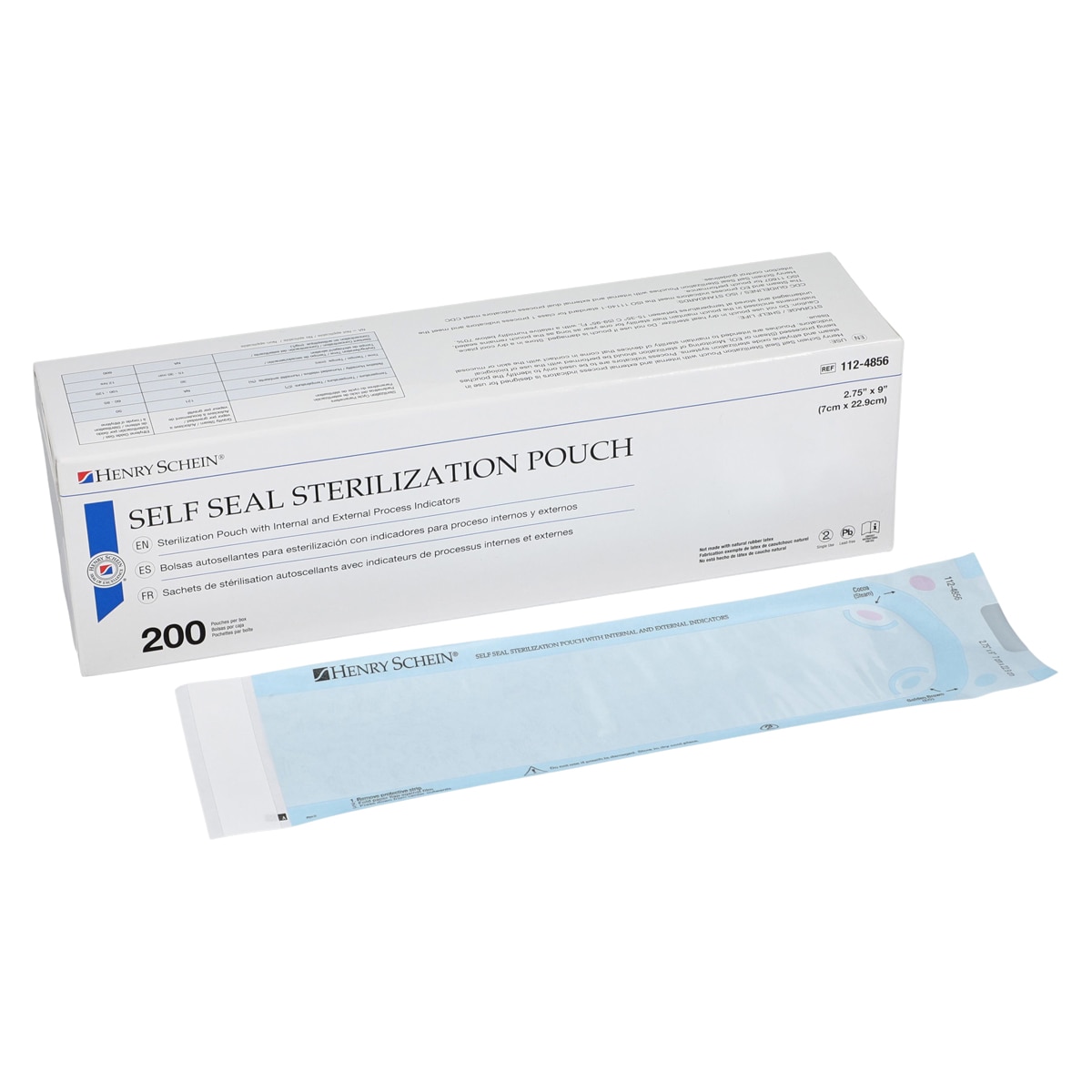 Class 4 Pouch Self Seal 2.75 in x 9 in 200/Bx