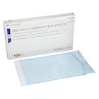 Sterilization Pouch Self Seal 8 in x 13 in 100/Bx