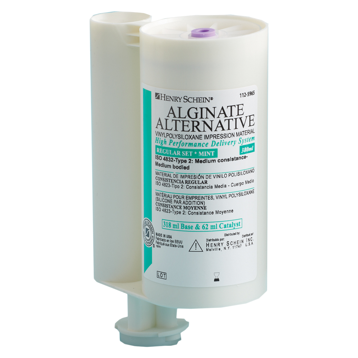 HSI Alginate Alternative Alginate Alternative 380 mL Regular Set 2/Pk