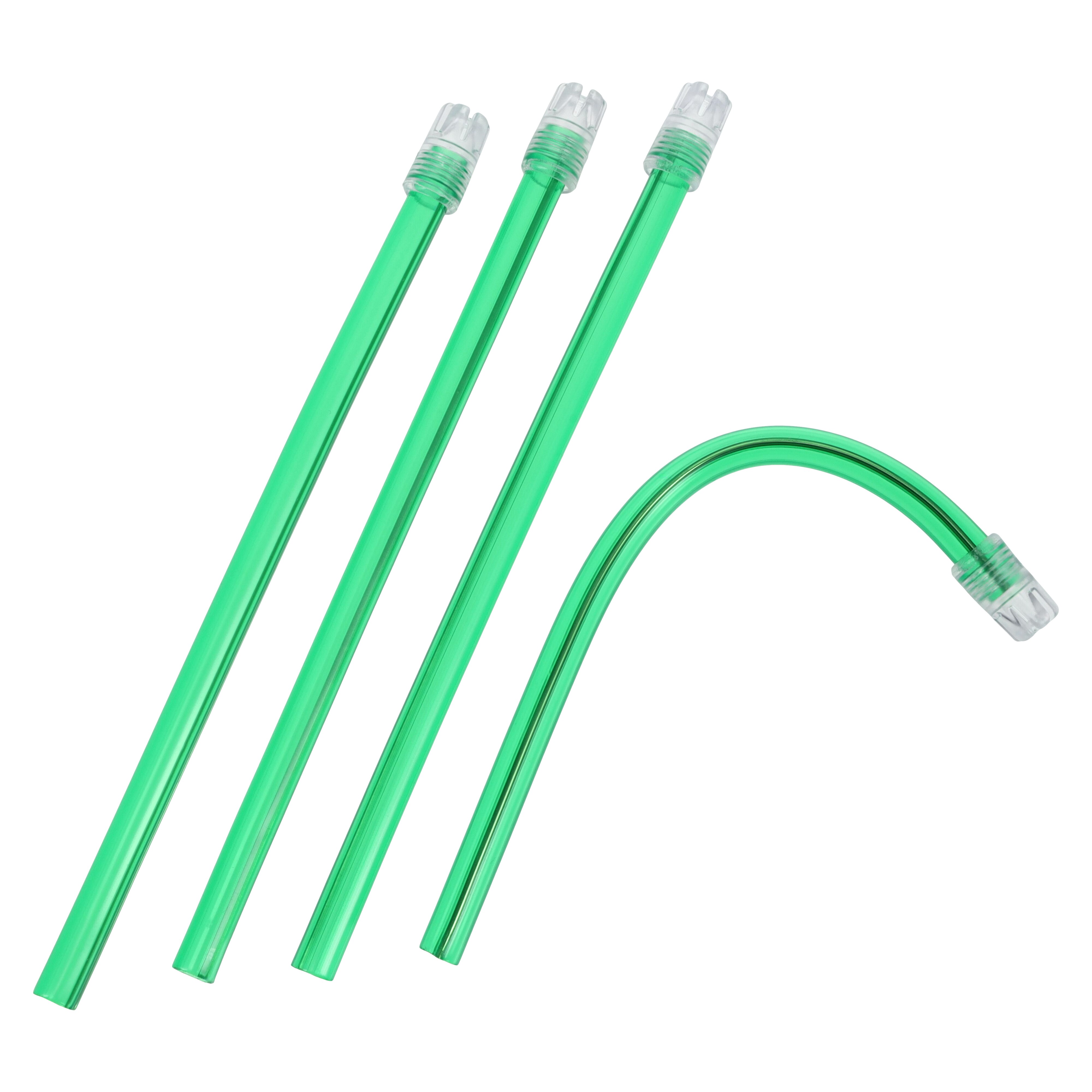 Saliva Ejector Green Opaque Mint 100/Bg