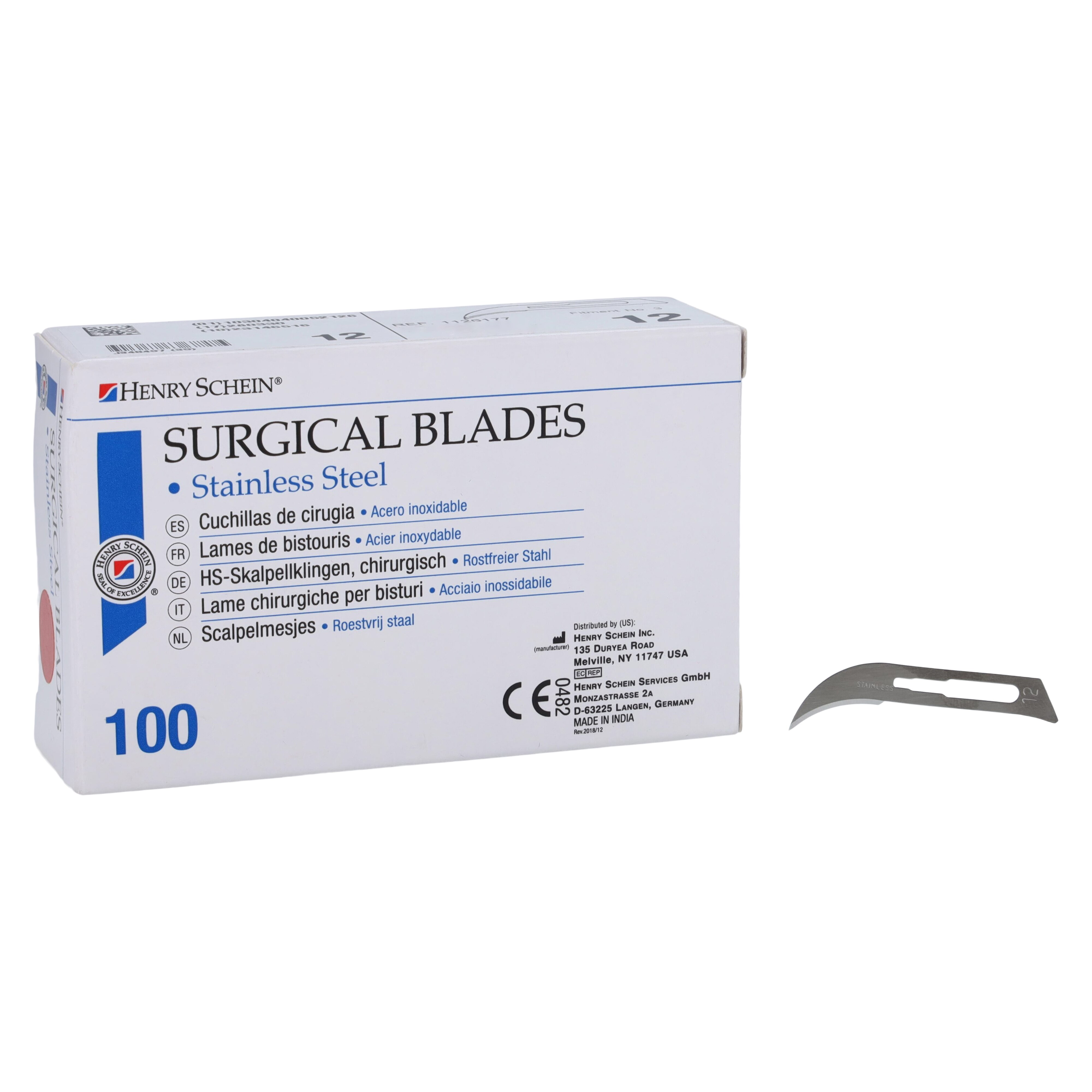 Sterile Surgical Blade #12