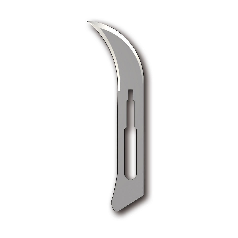 Scalpelmesjes Carbon, 10 stuks - figuur 12D