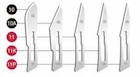 Carbon Steel Sterile Surgical Blade #10 10/Bx