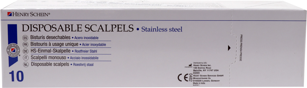 Scalpelmesjes Carbon, 10 stuks - figuur 23