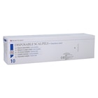 Disposable Surgical Scalpel #10 Plastic/Stainless Steel Sterile