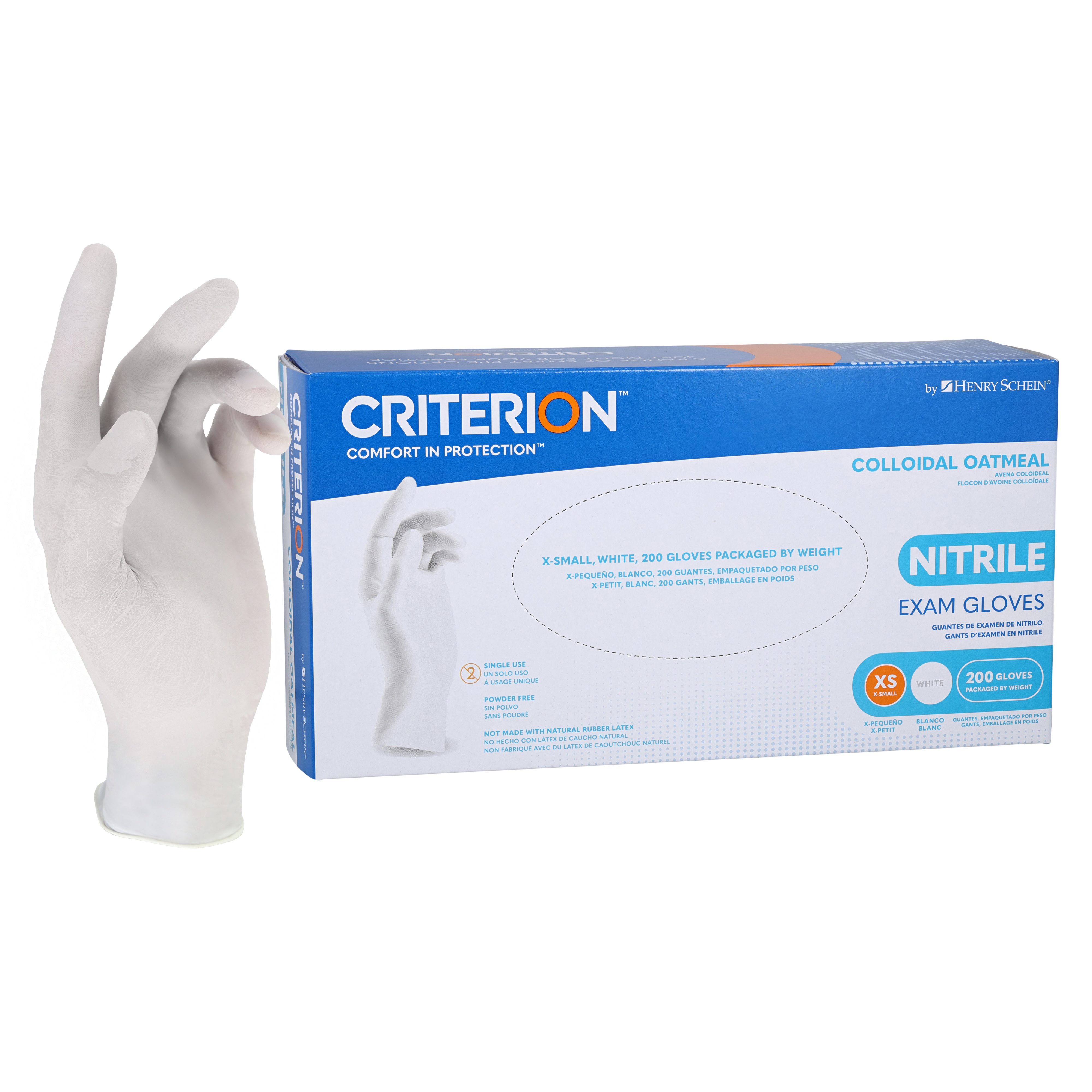 Criterion Coats Nitrile Exam Gloves X-Small Non-Sterile
