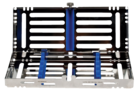 HS 5 Instrument Cassette Tray Blue - 182.5 x 72.5 x 32mm