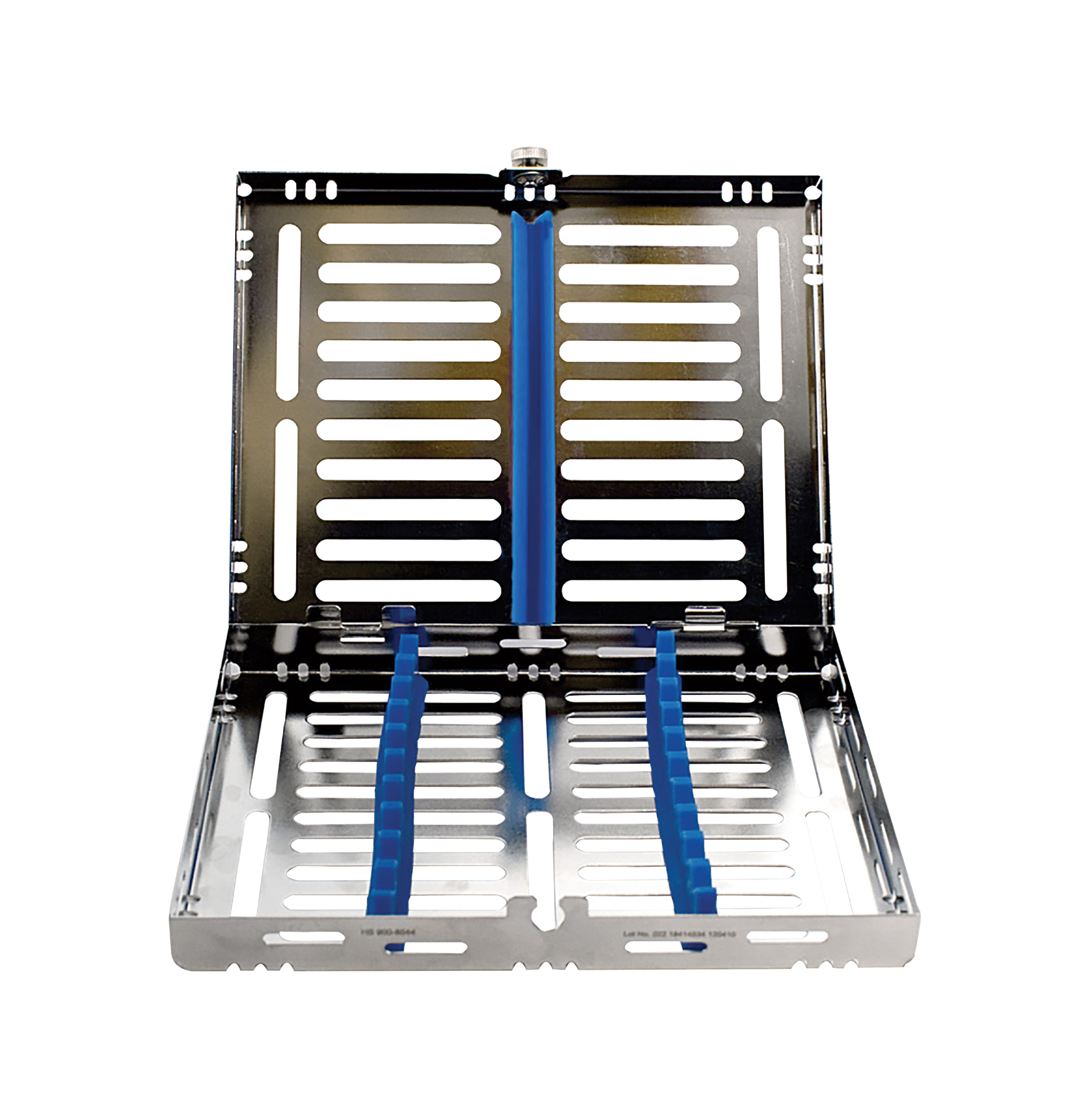 HS 10 Instrument Cassette Tray Blue - 182.5 x 145 x 32mm