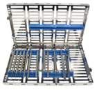 HS 20 Instrument Cassette Tray Blue - 182.5 x 279 x 32mm