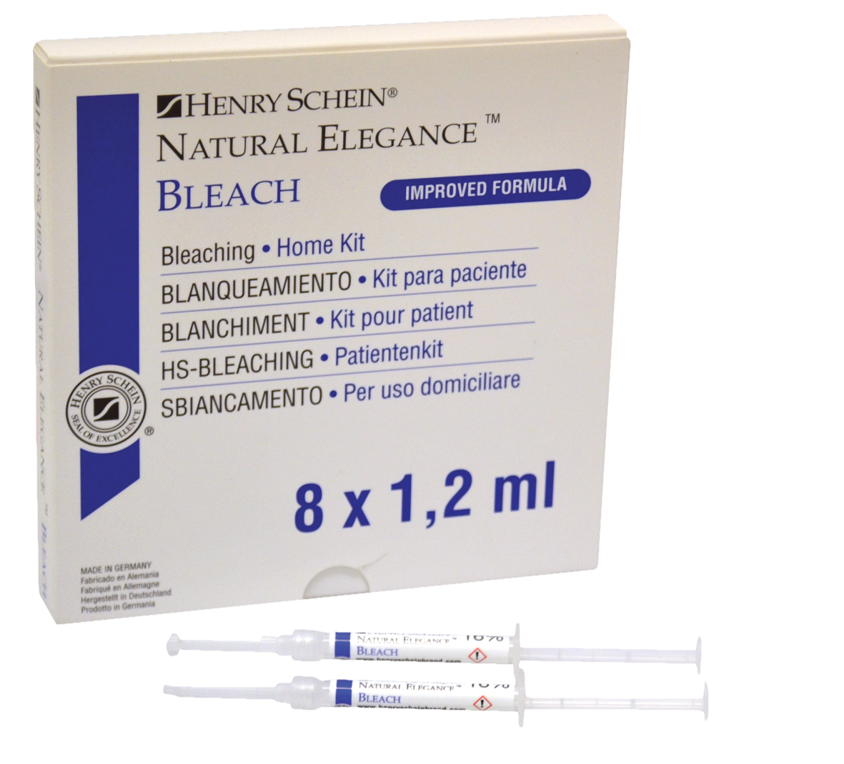 HS Natural Elegance Bleach Home Kit 10% 8 x 1.2ml