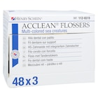 Acclean Flosser Kids Assorted Sea Creatures 48Pk/Bx