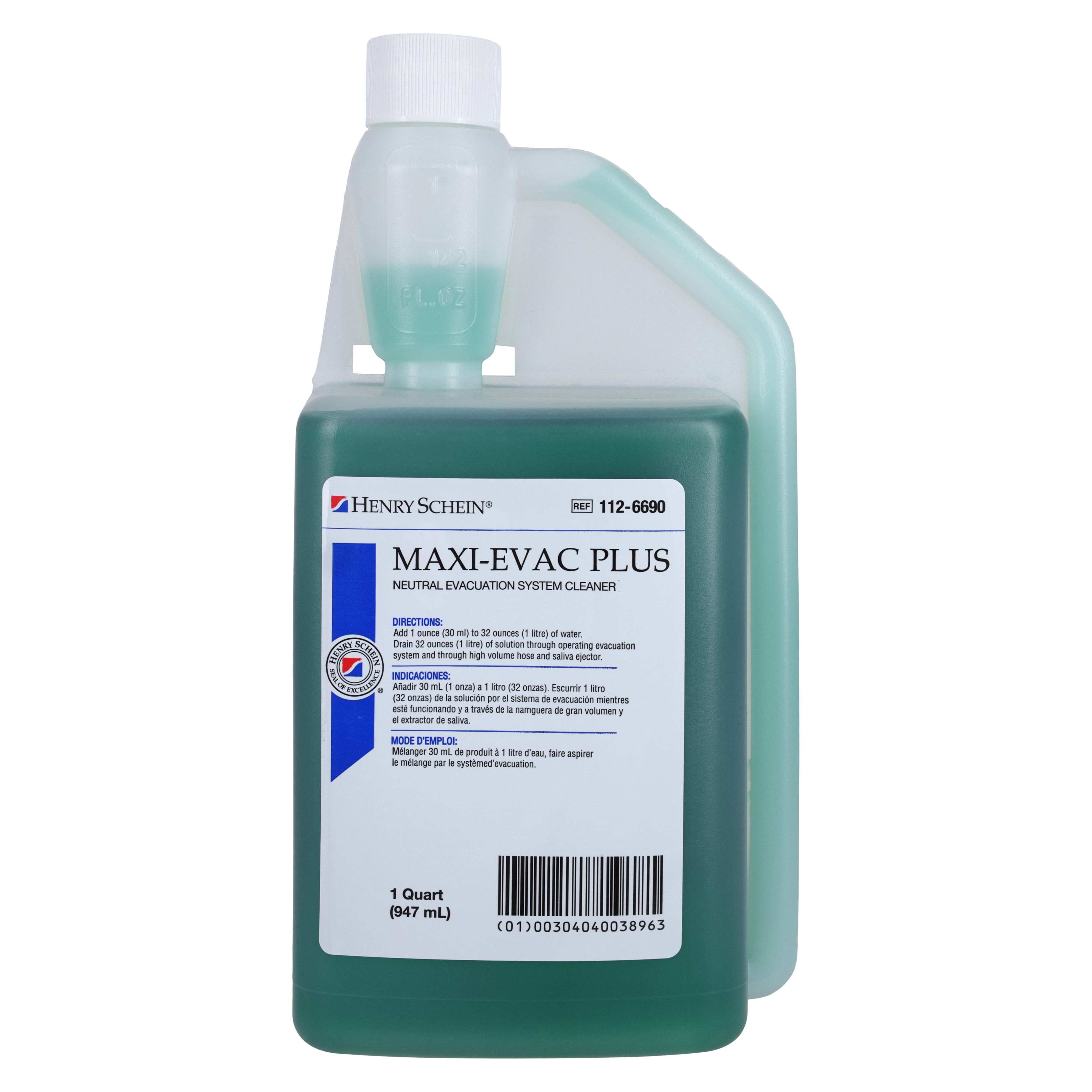 Maxi-Evac Plus Evacuation System Cleaner Liquid Concentrate Bt