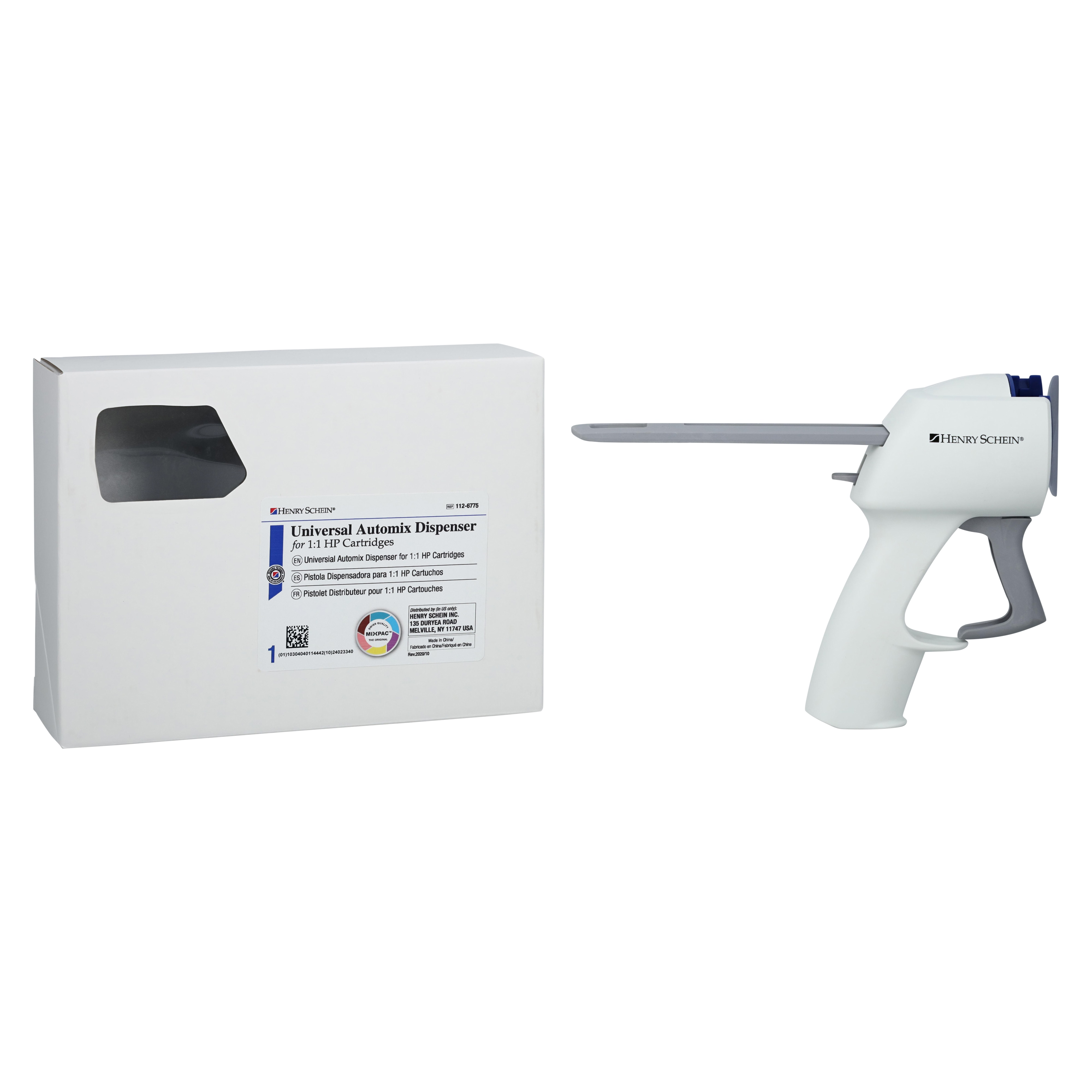 HSI HP Slide Dispenser Gun 1:1/2:1 Ea
