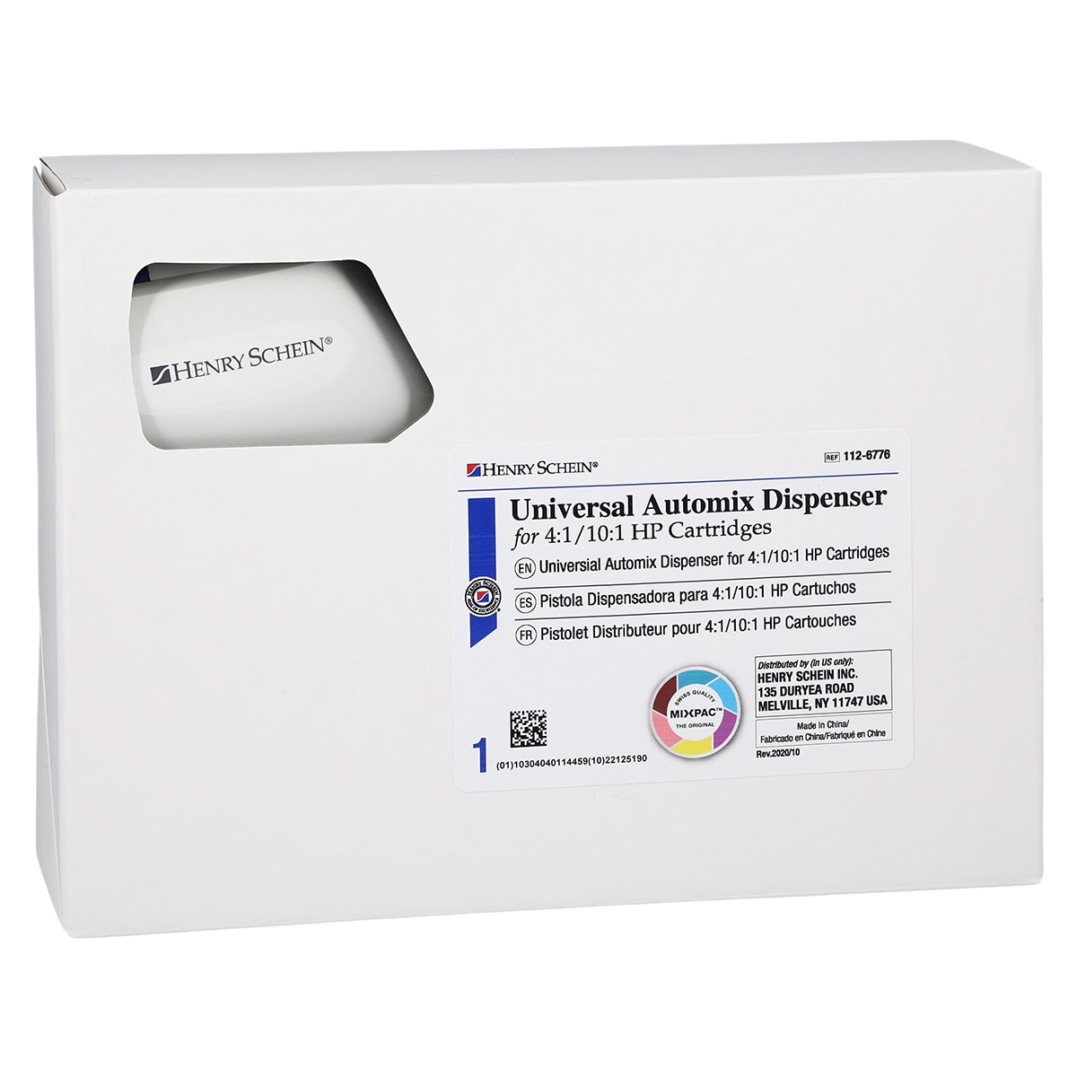MaxiTemp HP DS50 4:1 / 10:1 Dispensing Gun