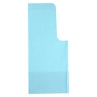 Dri-Gard Chainless Towel Tissue / Poly 18 in x 25 in Blue Disposable 250/Ca