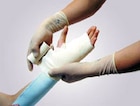 Orthopedic Splint White/Blue 5"x15'