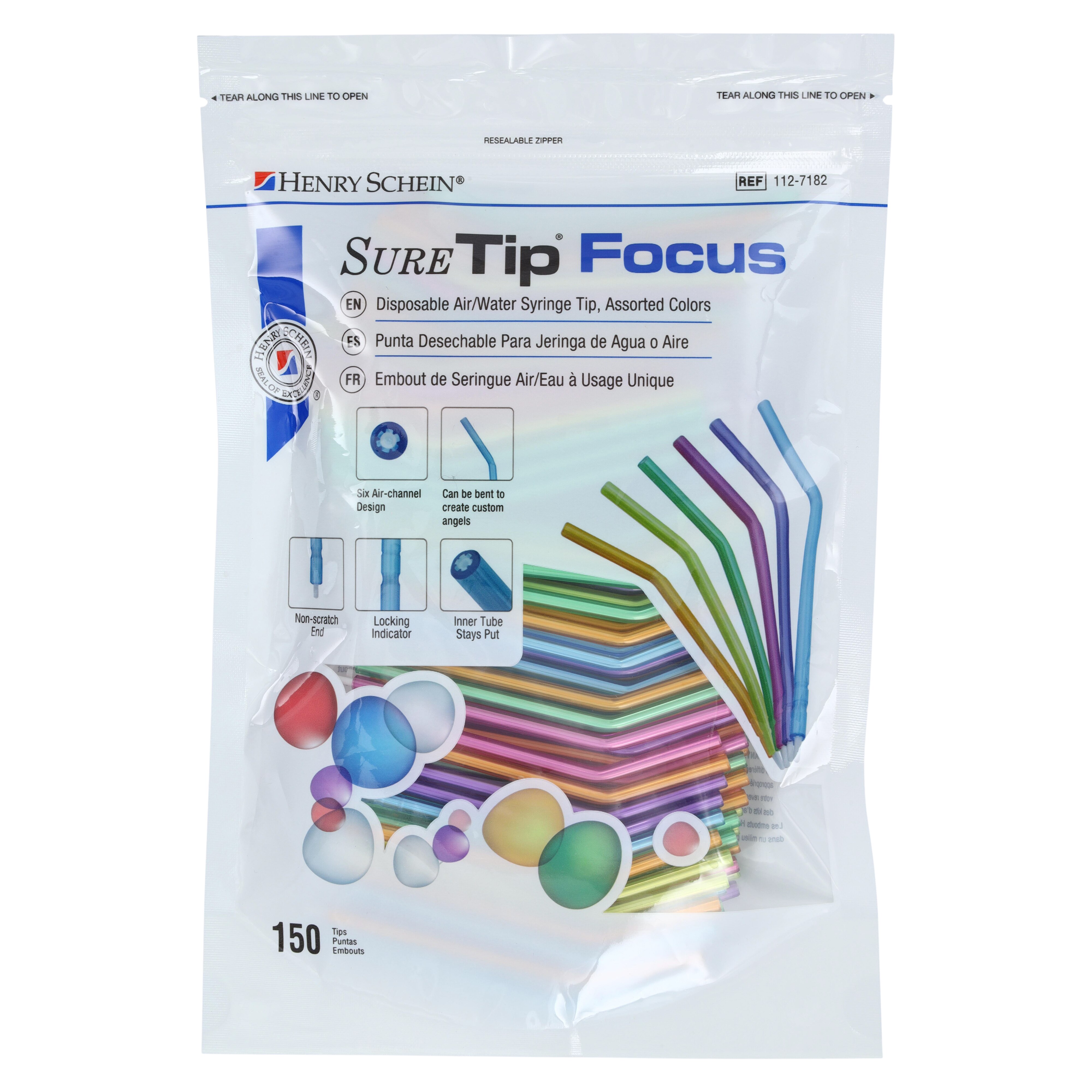 Sure Tips Sure Tip Focus 1127182 Air / Water Tip - Henry Schein