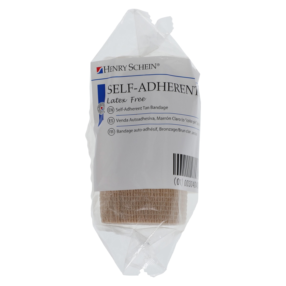 Self-Adherent Bandage Non-Woven Fabric 4"x5yd Tan Non-Sterile Ea