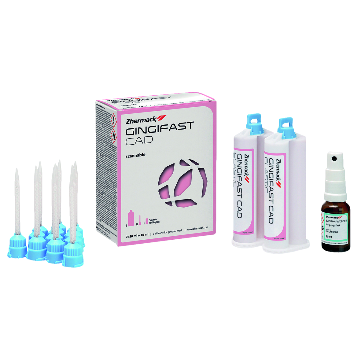 Gingifast CAD Elastic Cartridge 50ml 2pk