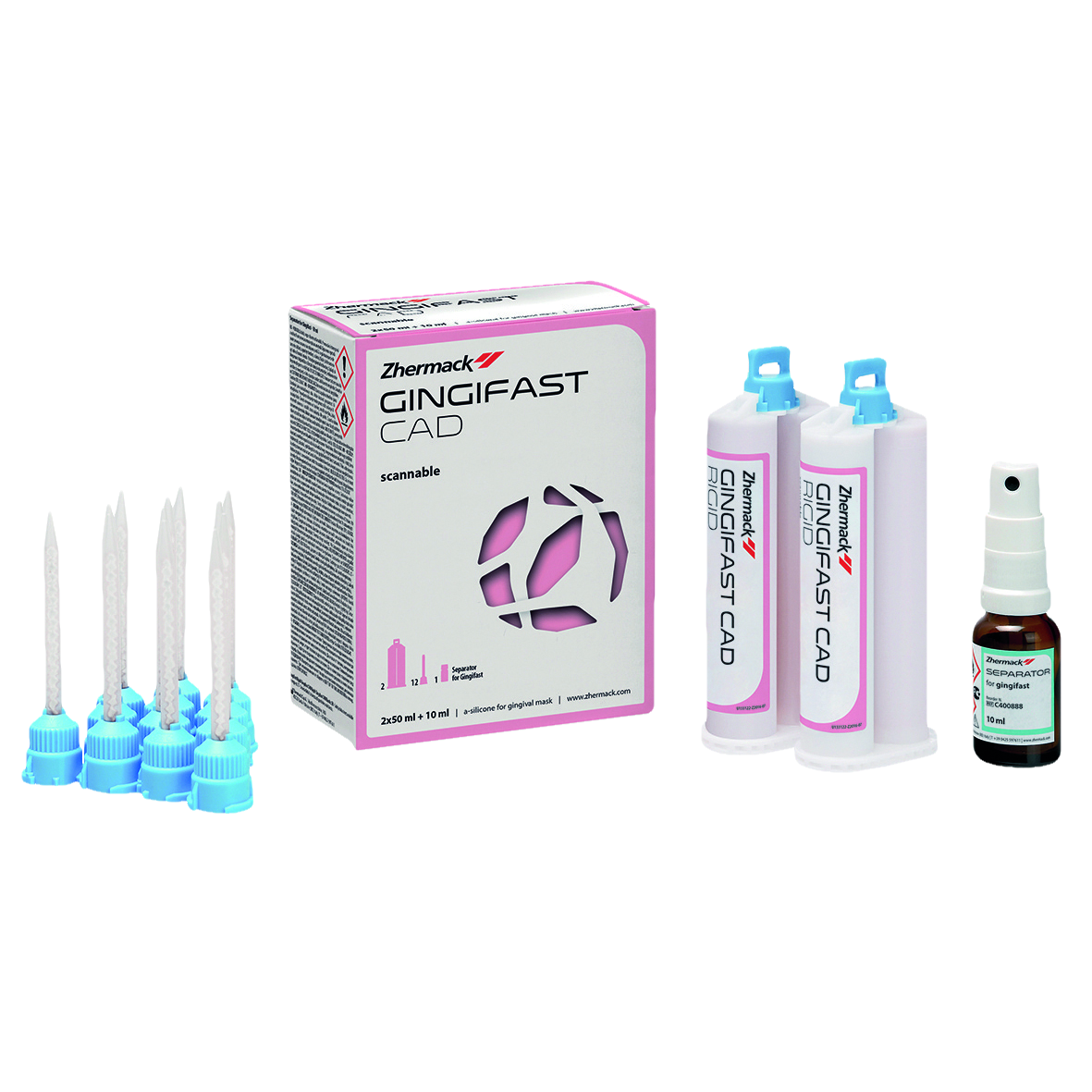 Gingifast CAD Rigid Cartridge 50ml 2pk