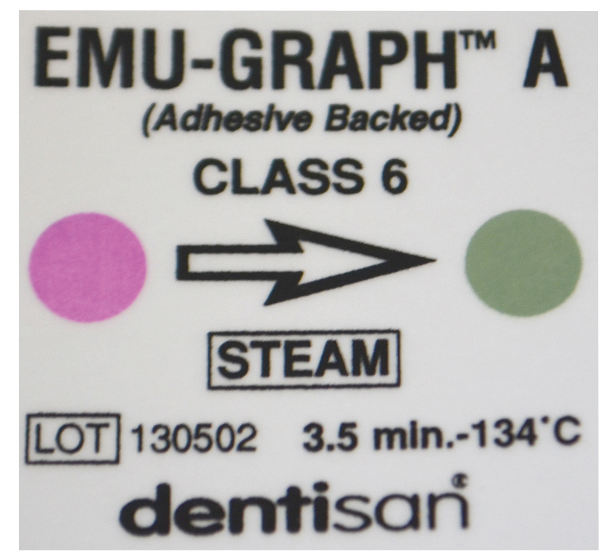 Class 6 Indicator Test Strips W/Adhesive 250pk