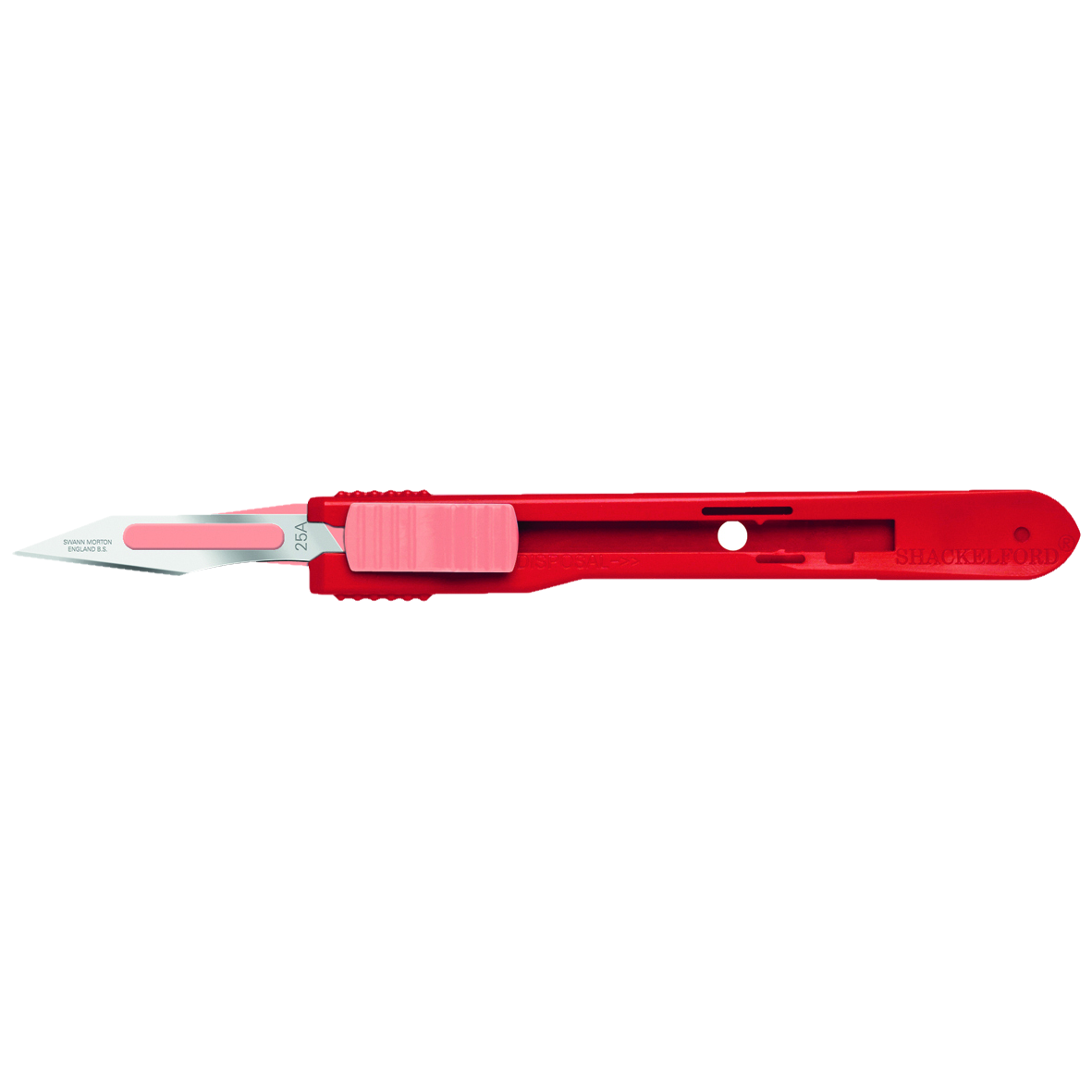 Retractable Disposable Scalpels No.25A Pink 25pk