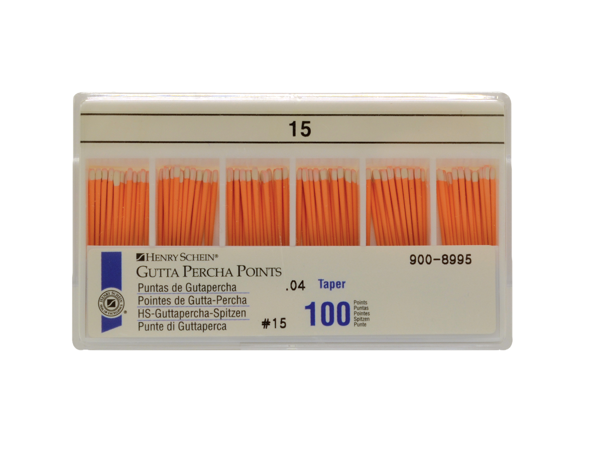 HS Gutta Percha Taper 04 Size 15 100pk