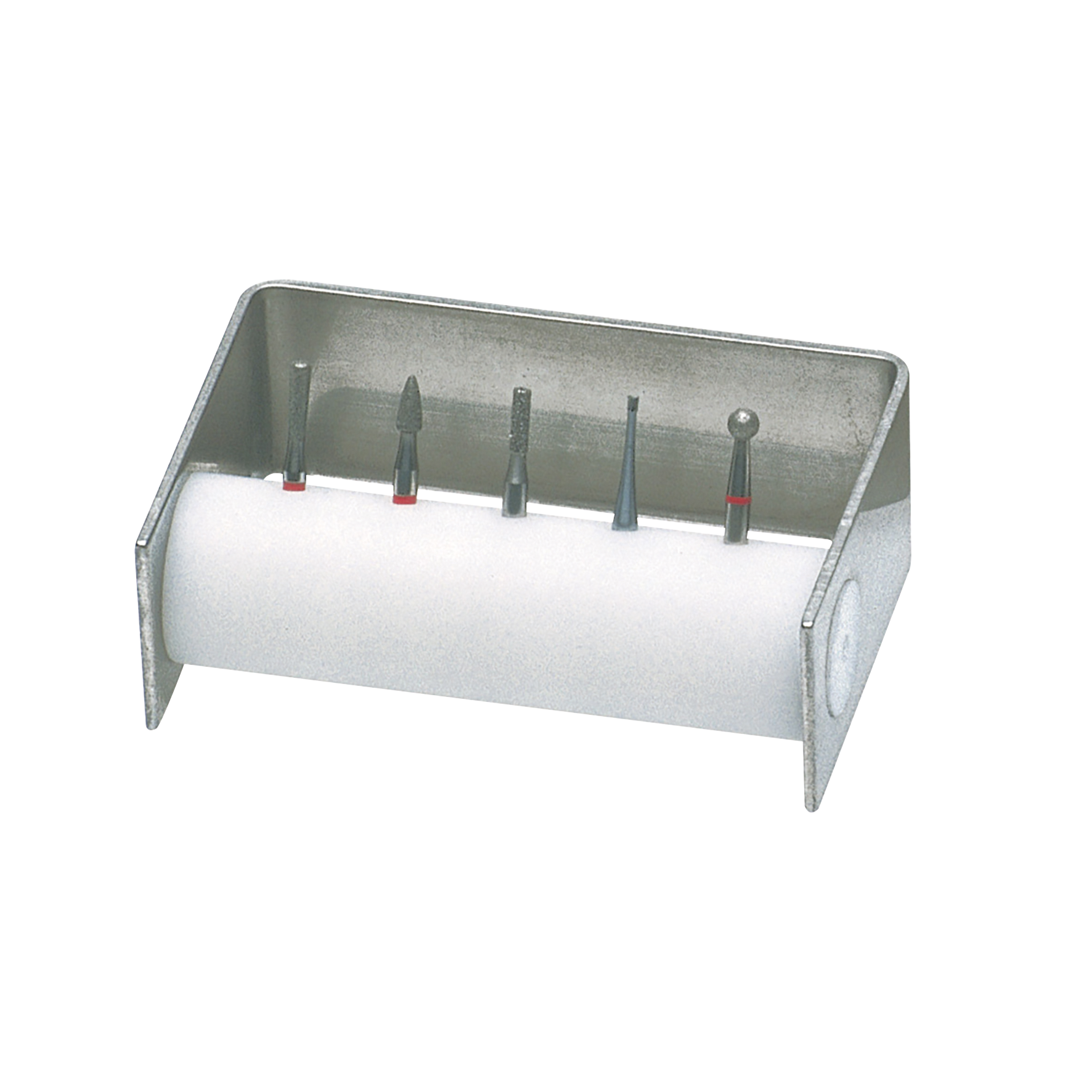 Bur Holder 5 Hole Mixed White