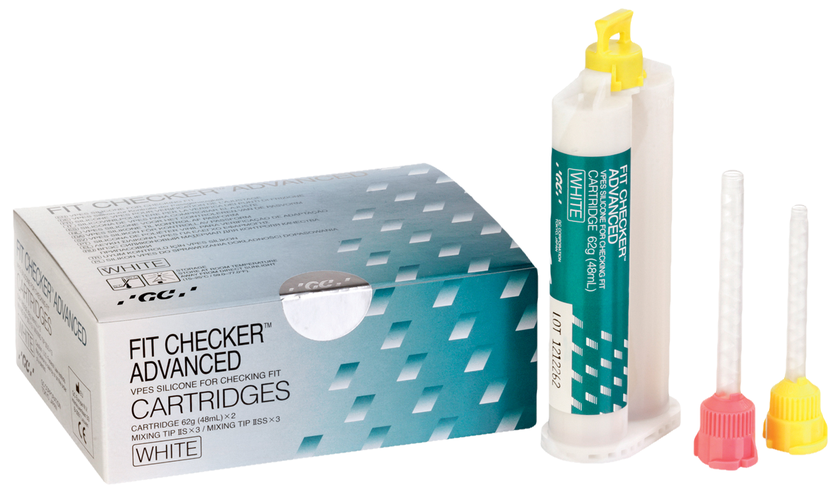 GC Fit Checker Advanced White Cartidge 2 x 48ml