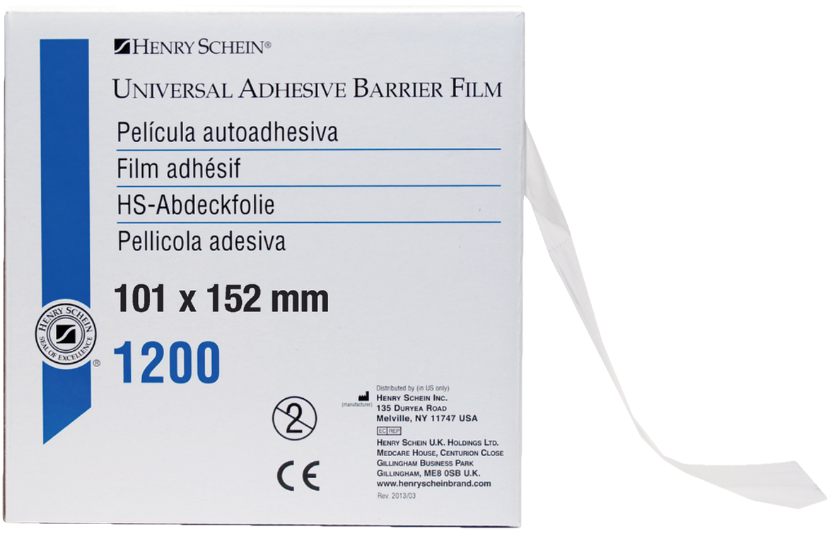HS Cover Film 101 x 152mm Blue 1200pk