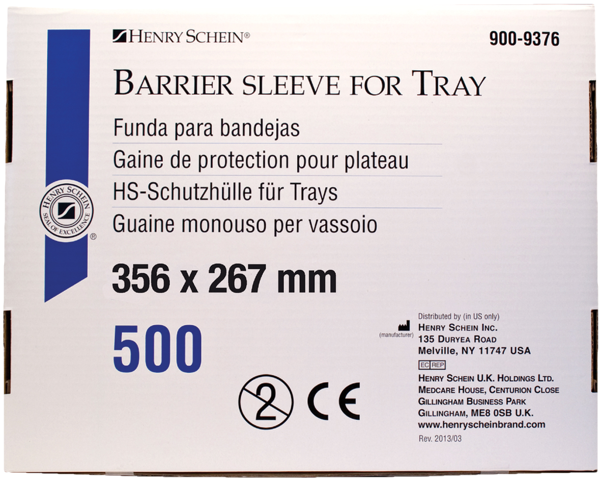 HS Tray Barrier Covers 356 x 267mm 500pk