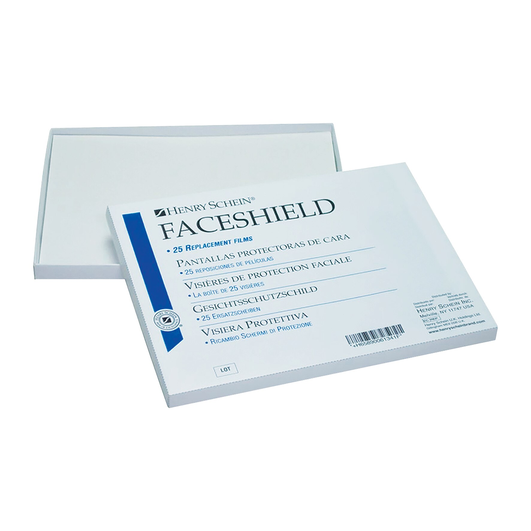 HS Face Shield Visor Refill 25pk