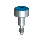 infinity TRI-CAM Healing Abutment Straight 5.0mm Blue 3mm Collar Height x 5.0mm Collar Width